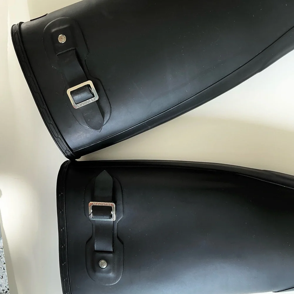 Hunter Original Side Adjustable Wellies Sz 37/6 - Picture 5 of 16